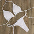 Split Strap Adjustable Swimsuit Suit